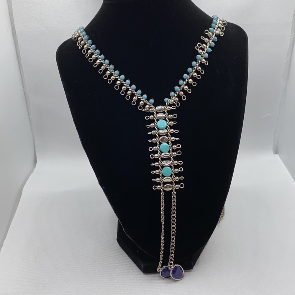 Bohemian beaded necklace